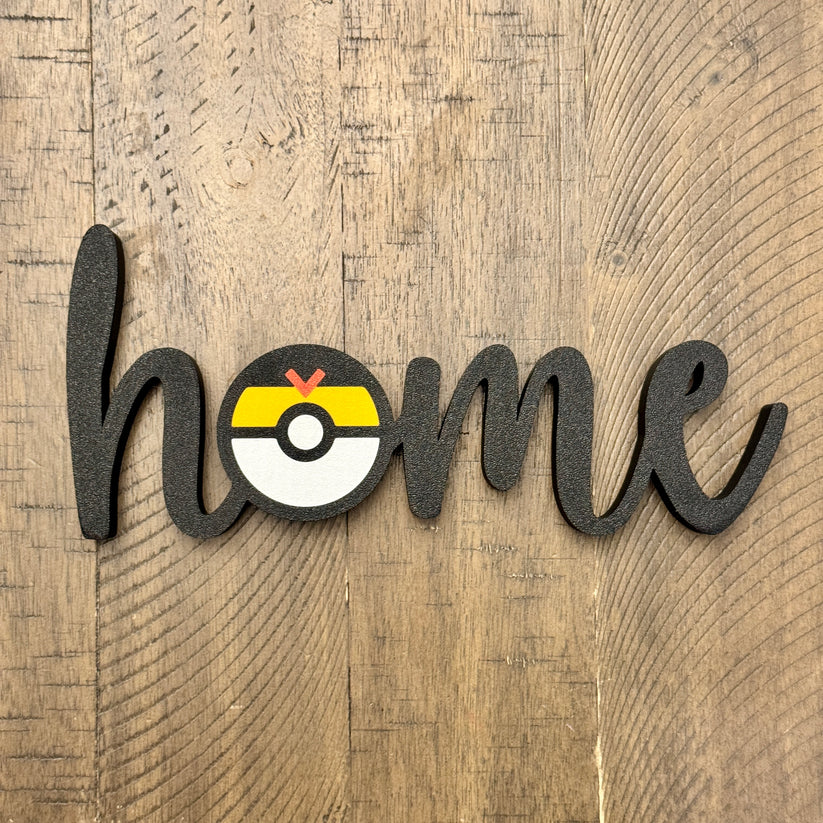 P Ball Home Sign