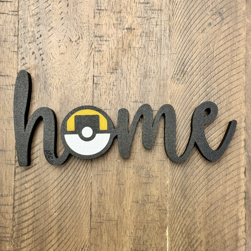 P Ball Home Sign