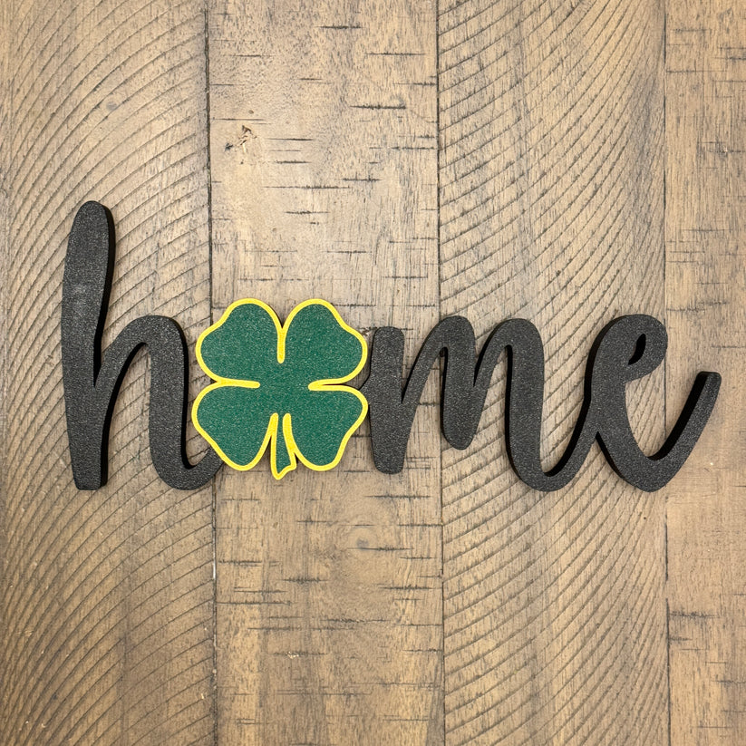 Clover Home Sign