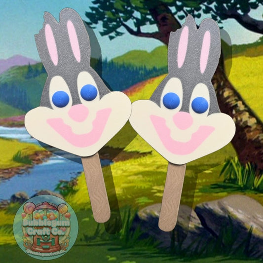 B Bunny Ice Cream Pop Magnet